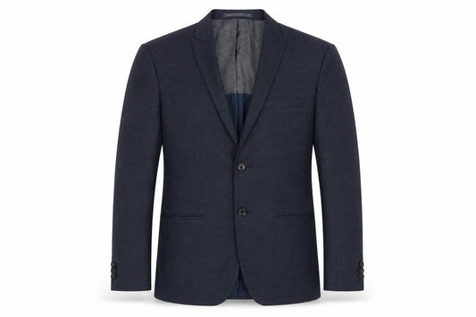 Front view of Marks & Spencer Men’s Grey Wool Blend Suit Jacket 38 Chest