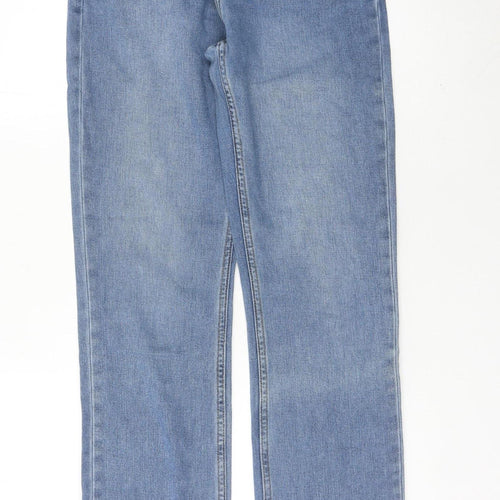 Motel Womens Blue XS Straight Leg 100% Cotton Jeans