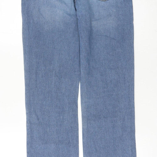 Motel Womens Blue XS Straight Leg 100% Cotton Jeans