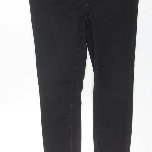 Tu Women Black Size 12 Skinny Stretch Jeans Slim Fit