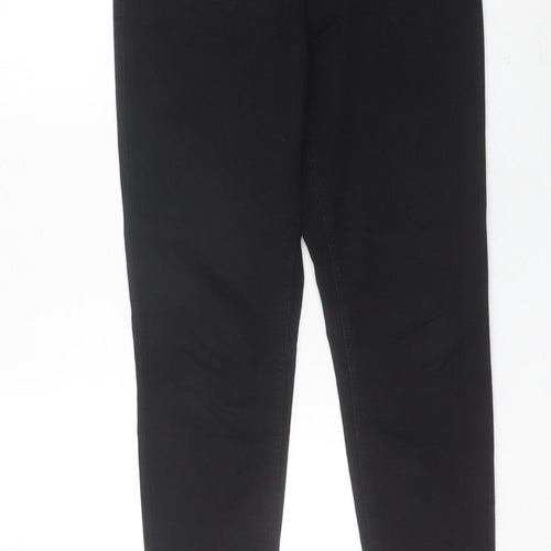 Marks and Spencer Womens Black Jeggings Size 12 Regular Fit