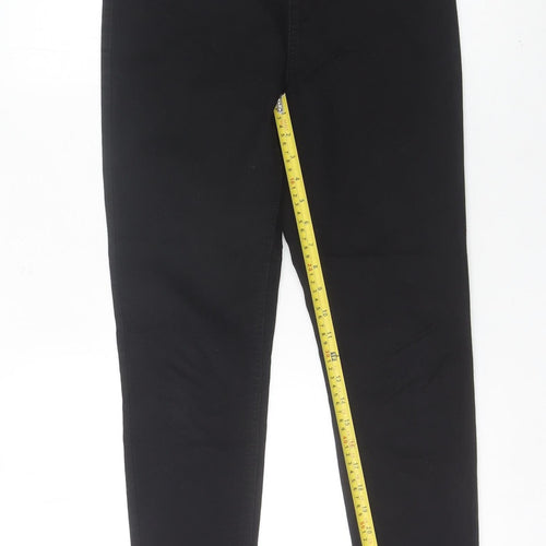 Marks and Spencer Womens Black Jeggings Size 12 Regular Fit