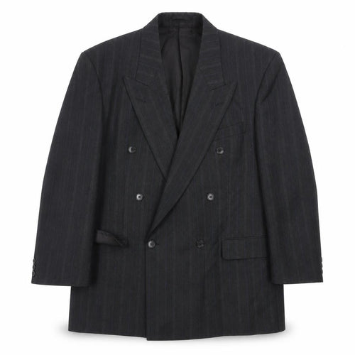 Marks and Spencer St Michael Men’s Grey Pinstripe Blazer 42in Chest Medium