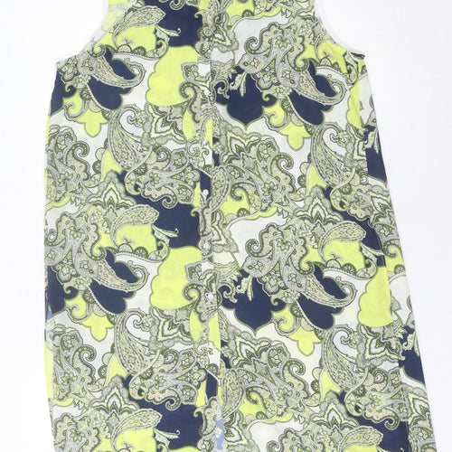 Wallis Women’s Multicoloured Paisley Shirt Dress Size S
