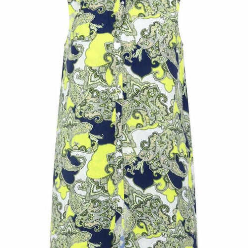 Wallis Women’s Multicoloured Paisley Shirt Dress Size S