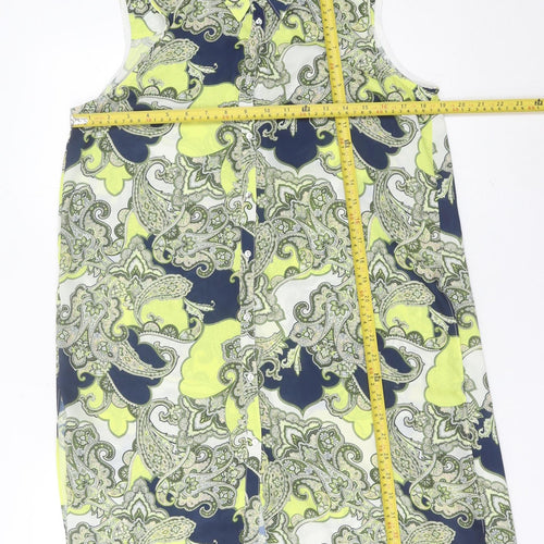 Wallis Women’s Multicoloured Paisley Shirt Dress Size S