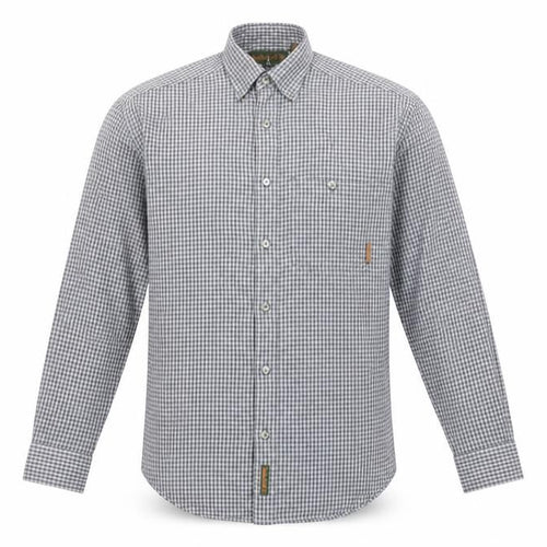 Timberland Men’s XS Blue Check Cotton Long Sleeve Button-Up Shirt