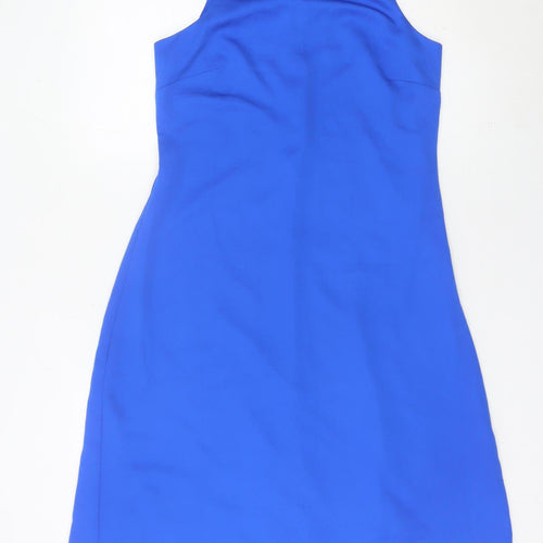 Banana Republic Women’s Blue Sheath Knee Length Dress Size 8