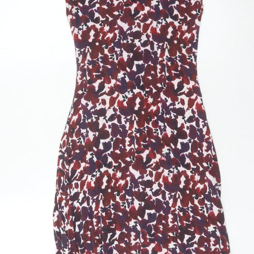 Jigsaw Womens Multicoloured XS A-Line Viscose Knee Dress