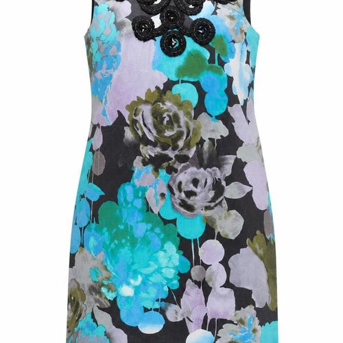 Monsoon Women’s Multicoloured Floral Sheath Dress Size 10