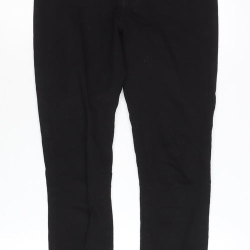 Mango Women’s Black Skinny Jeans Size 6 Slim Fit Cotton Blend