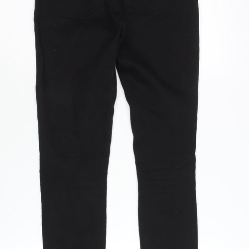 Mango Women’s Black Skinny Jeans Size 6 Slim Fit Cotton Blend