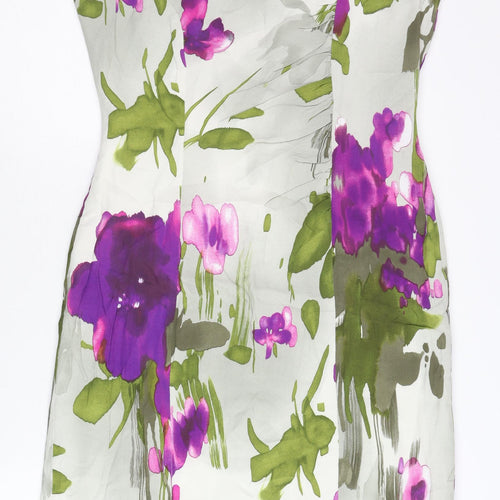 Alex & Co. Women’s Multicoloured Floral Shift Dress Size 10 Sleeveless
