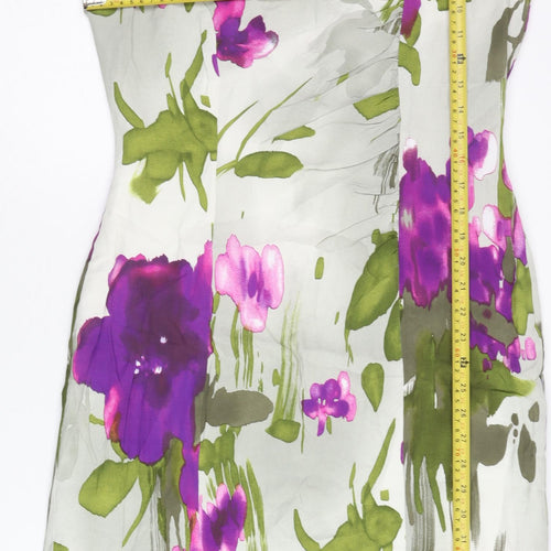 Alex & Co. Women’s Multicoloured Floral Shift Dress Size 10 Sleeveless