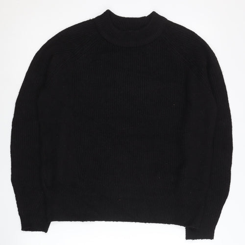 Marks and Spencer Womens Black Pullover Jumper M Long Sleeve Knit