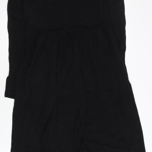 ASOS Maternity Women's Black A-Line Knee Length Dress Size 10
