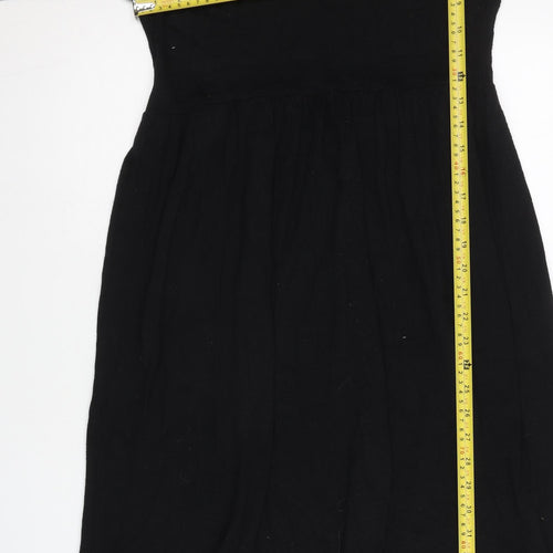 ASOS Maternity Women's Black A-Line Knee Length Dress Size 10