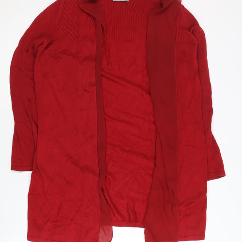 Marks and Spencer Women’s Red Long Sleeve Cardigan Size S