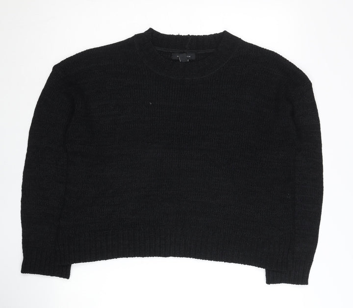 New Look Women’s Black Medium Pullover Jumper Crew Neck Knit