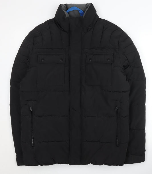 Mens Jackets Livergy Jacket Livergy Zipper Sweat Jacket Blue Size