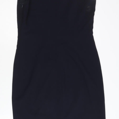 Apart Impressions Women’s Black White Sheath Dress UK 12 V-Neck