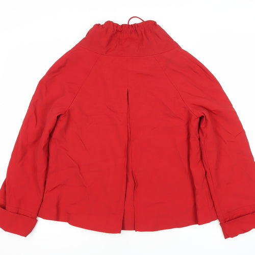 Marks and Spencer Women’s Red Polyamide Short Anorak Jacket UK 8