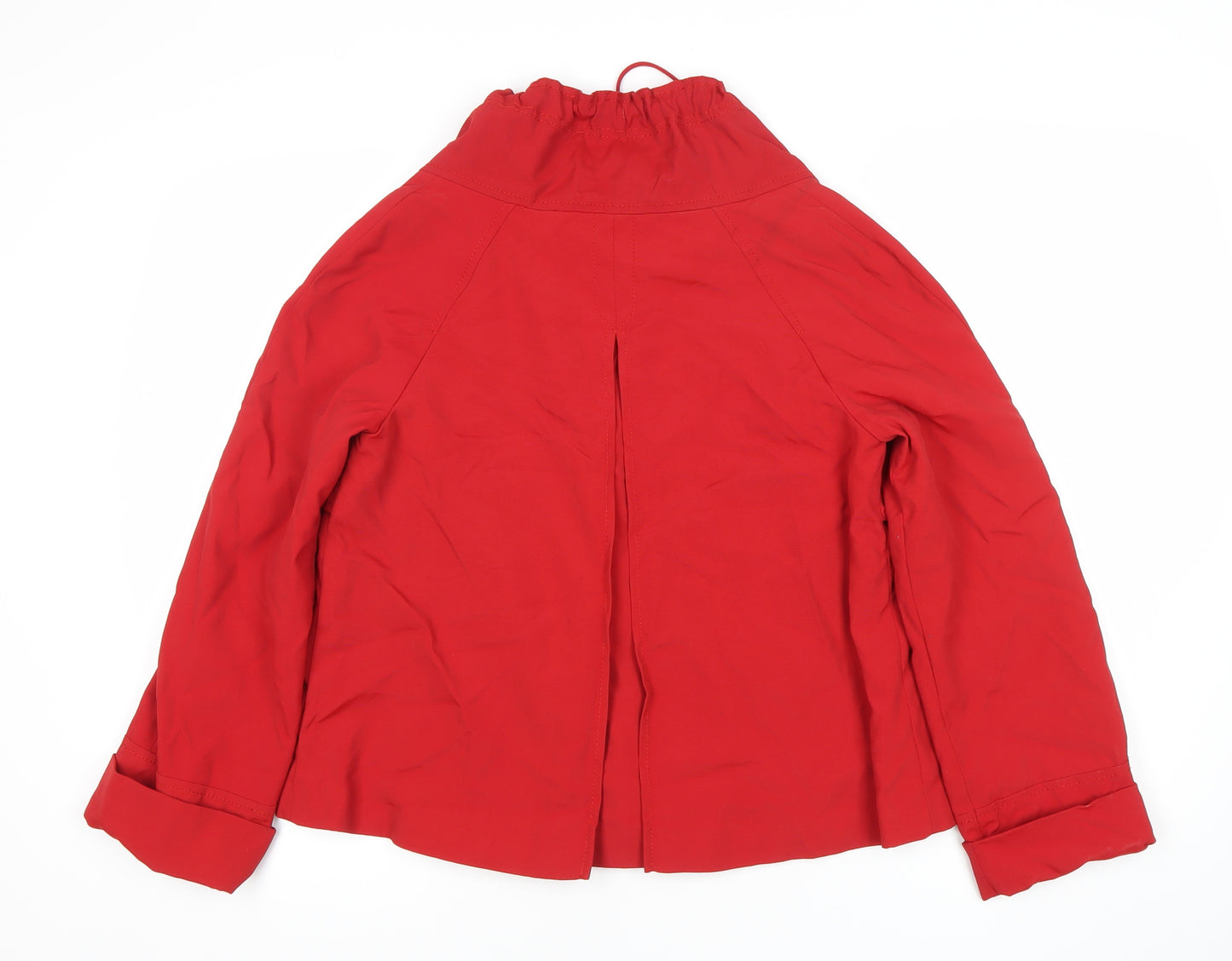 Marks and Spencer Women’s Red Polyamide Short Anorak Jacket UK 8