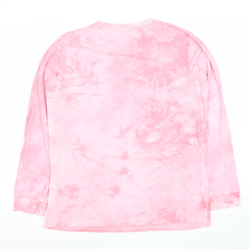 Disney Women’s Pink Long Sleeve Nightshirt Snow White Size L