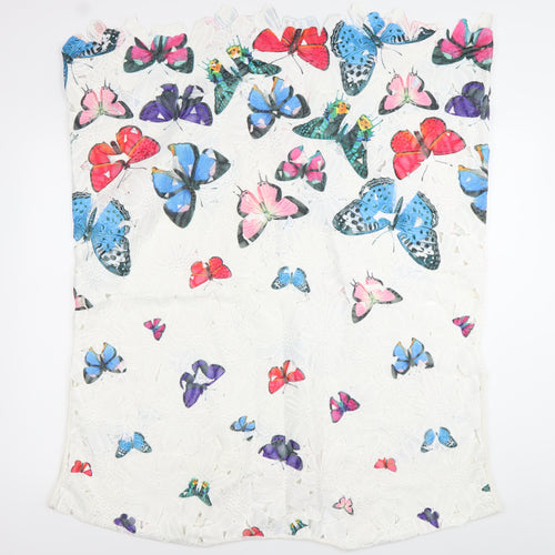 Next Womens Multicoloured Butterfly Shift Dress Size 20 Summer