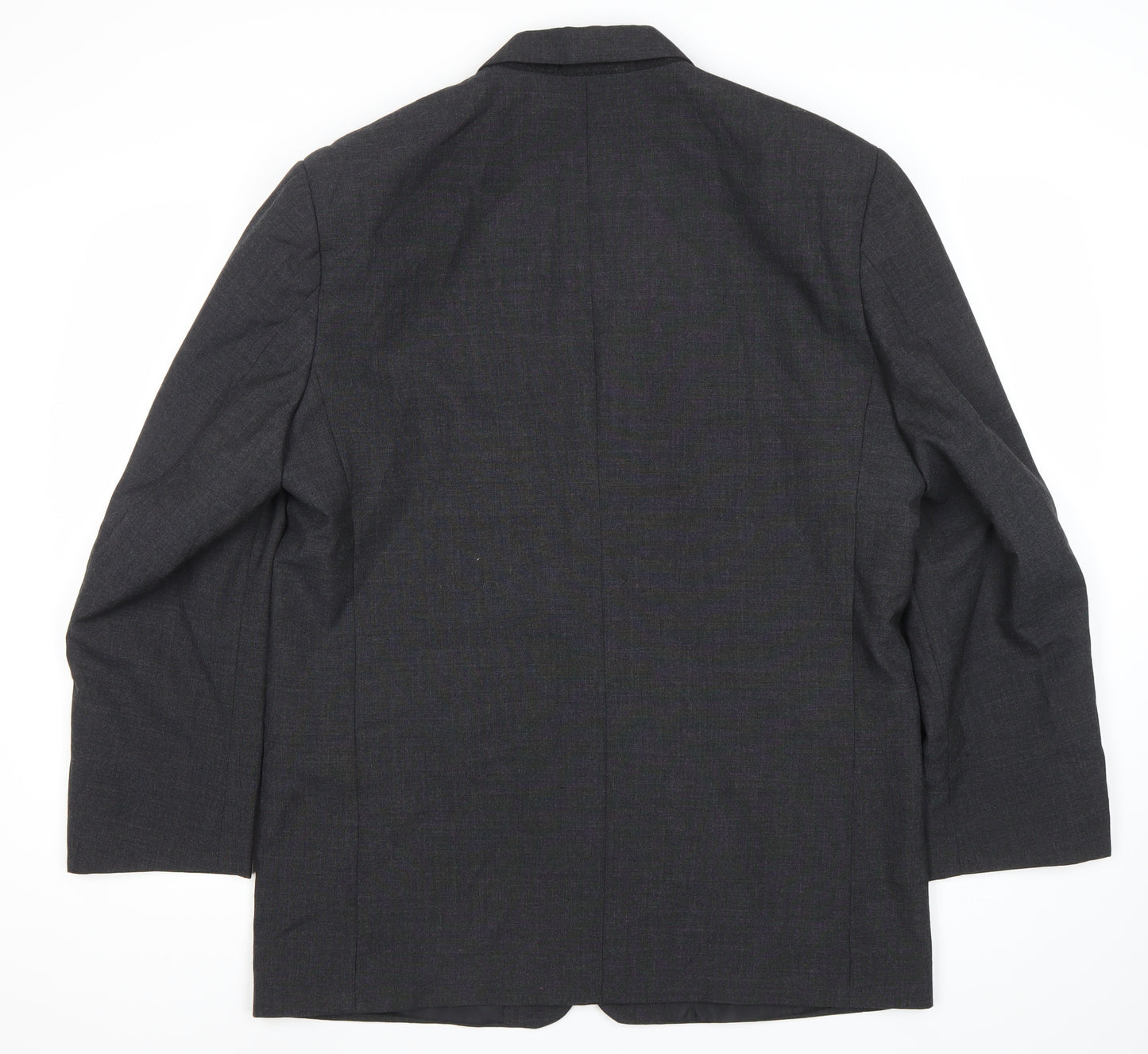 Modern Classics Men's Grey Wool Blend Blazer Jacket Size 42 Regular