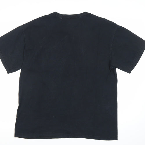 PARK 7 Men’s Black L Sports University Graphic T-Shirt 2009 Champions