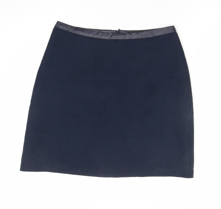 Koton Women’s Blue Size 10 Pencil Skirt Knee Length Formal
