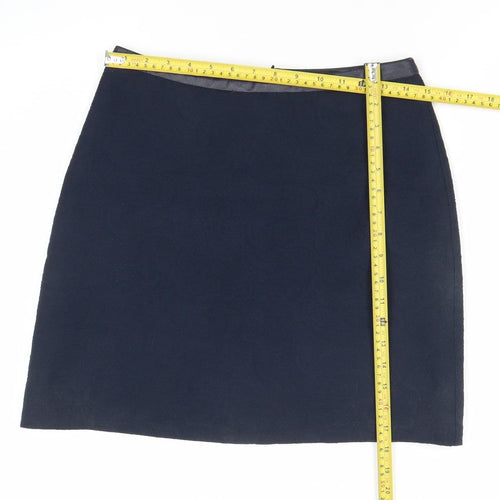 Koton Women’s Blue Size 10 Pencil Skirt Knee Length Formal