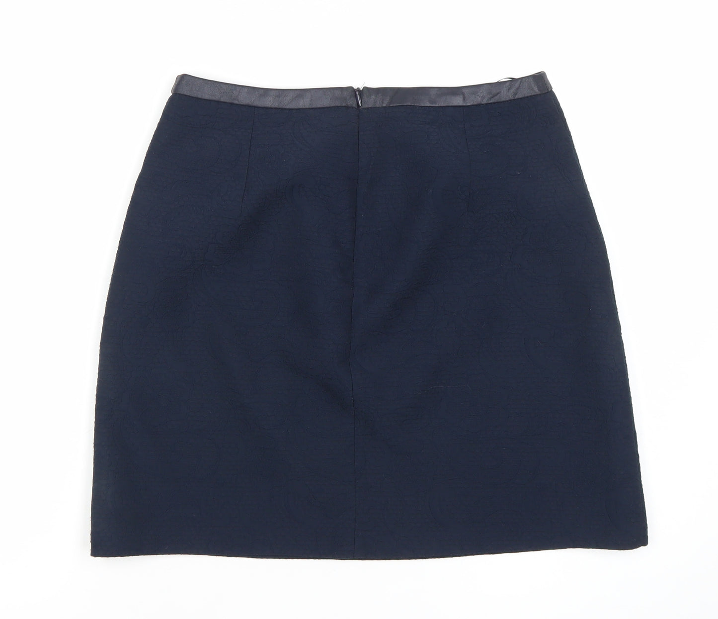 Koton Women’s Blue Size 10 Pencil Skirt Knee Length Formal