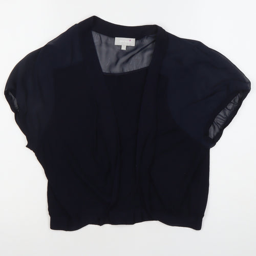 Marks and Spencer Women’s Black Size 18 Cropped Blouse with Kimono Sleeves
