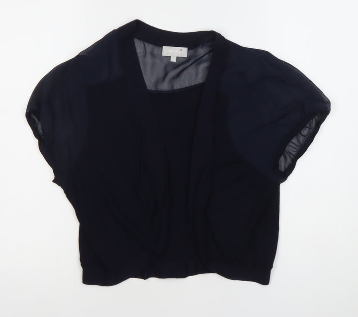Marks and Spencer Women’s Black Size 18 Cropped Blouse with Kimono Sleeves