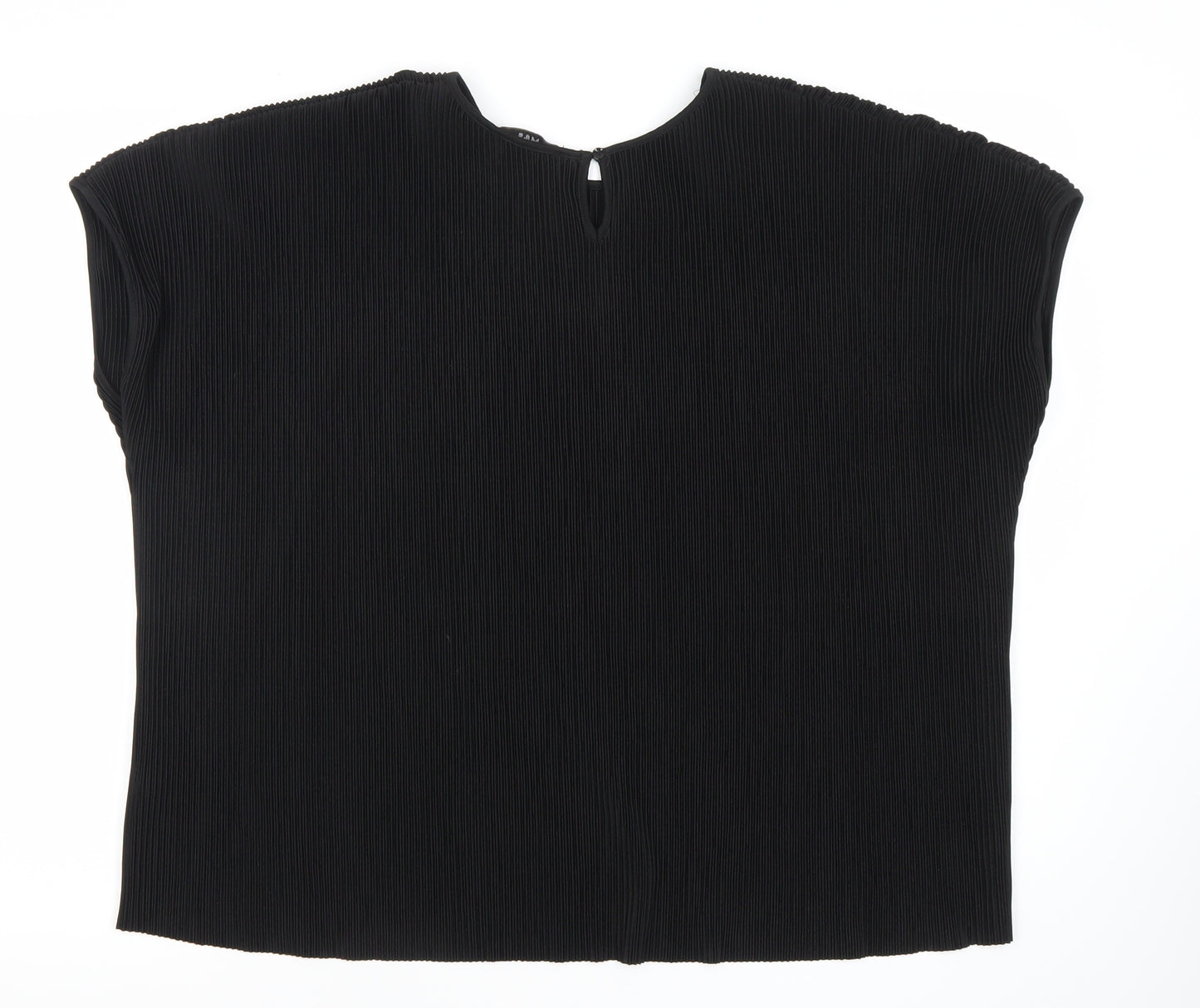 Marks and Spencer Women’s Black Size 10 Blouse Short Sleeve