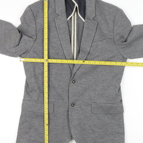 River Island Men’s Grey Blazer UK 42 Regular Fit Jacket