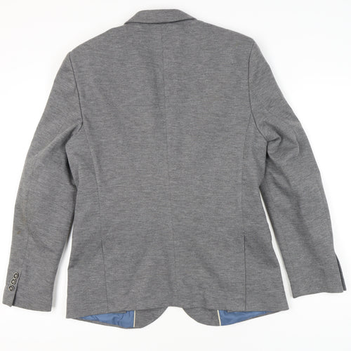 River Island Men’s Grey Blazer UK 42 Regular Fit Jacket