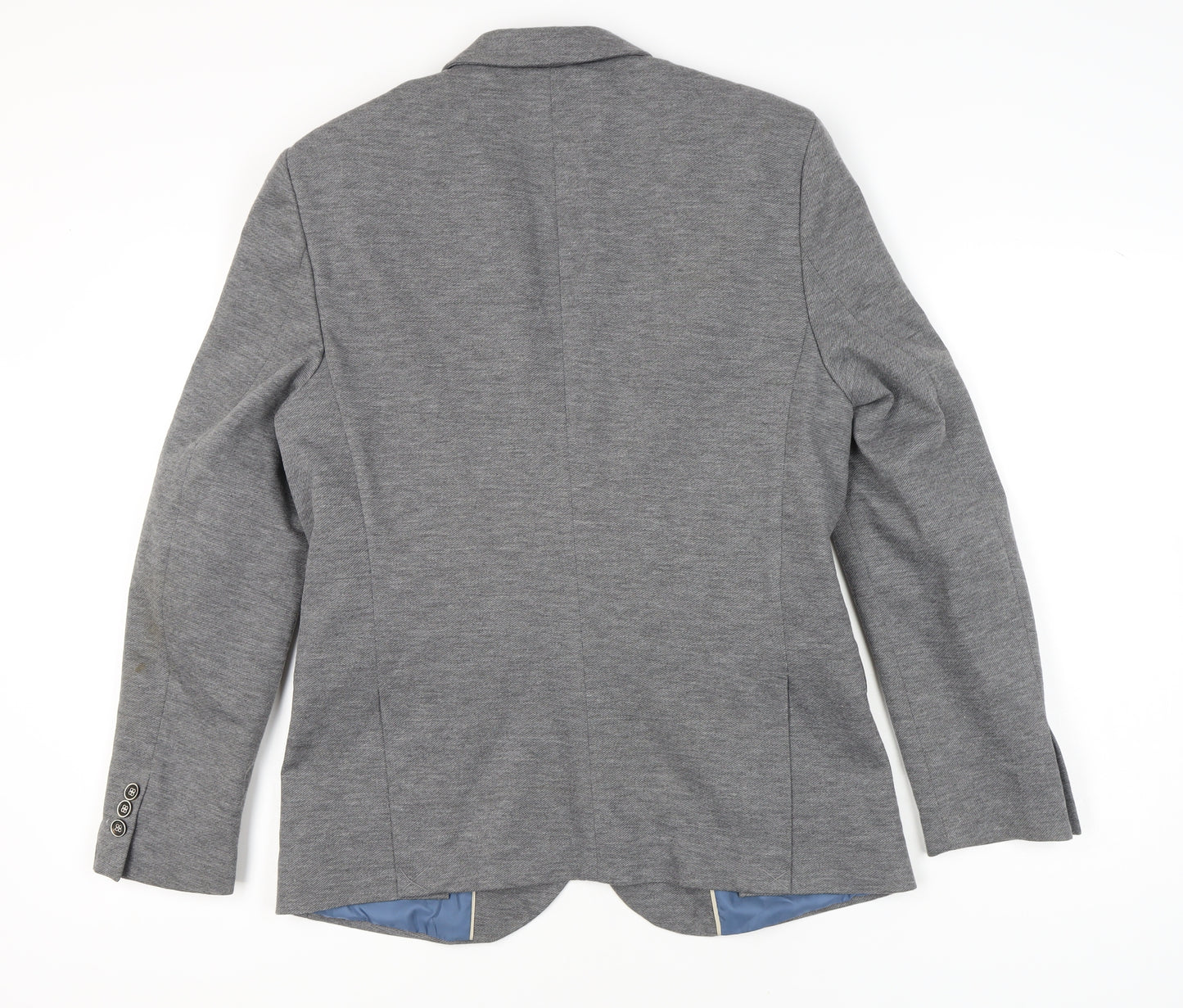 River Island Men’s Grey Blazer UK 42 Regular Fit Jacket