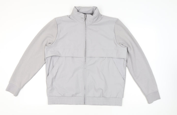 Marks and Spencer Men’s Silver Grey XL 44-46 in Full Zip Jacket Casual