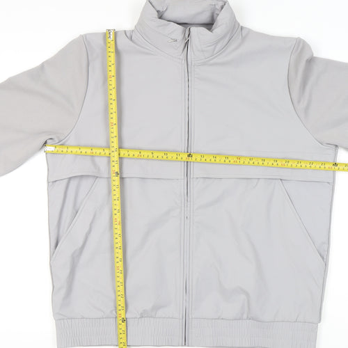 Marks and Spencer Men’s Silver Grey XL 44-46 in Full Zip Jacket Casual