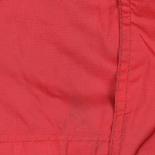 Gianfranco Ferre Outdoor Men’s Red Blue Parka Jacket Size L Waterproof