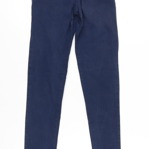 Jasper Conran Girls Blue Skinny Jeans Age 13 Years Stretch Casual