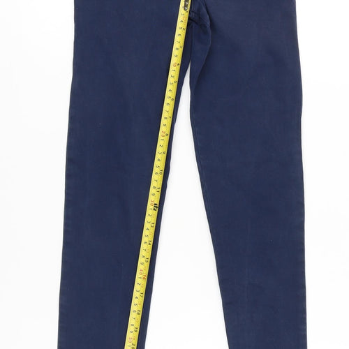 Jasper Conran Girls Blue Skinny Jeans Age 13 Years Stretch Casual