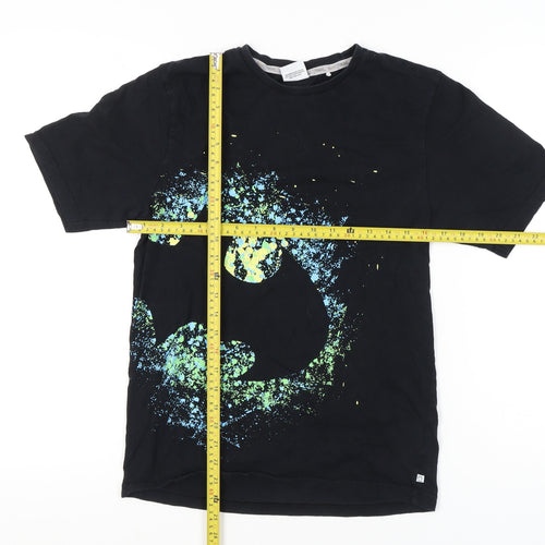 Brand Threads Men’s Black Batman Graphic XS T-Shirt