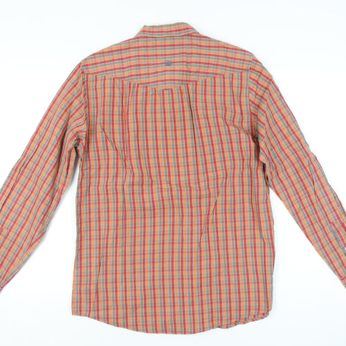 Fat Face Men’s Multicoloured Check Long Sleeve Cotton Shirt L