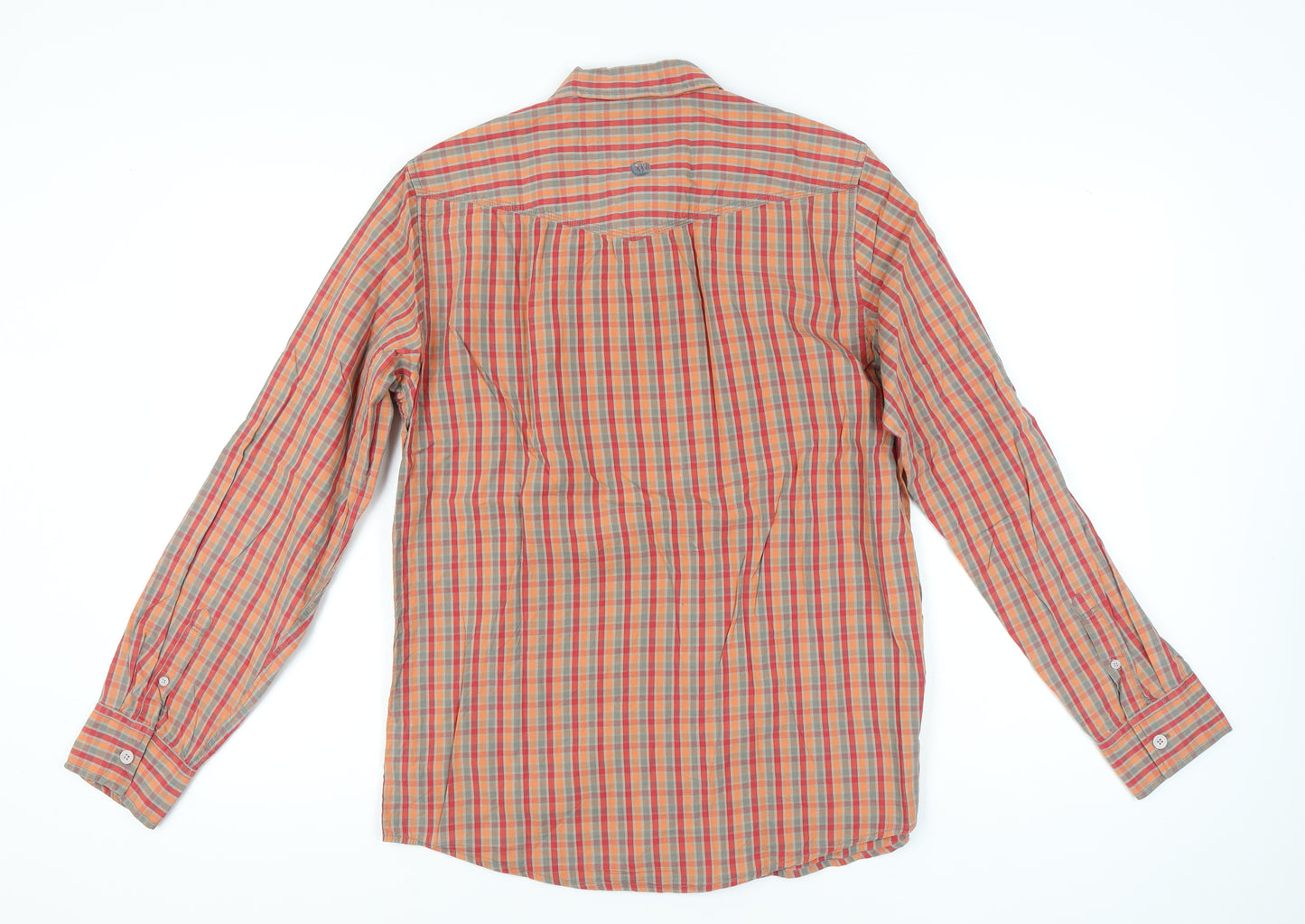 Fat Face Men’s Multicoloured Check Long Sleeve Cotton Shirt L