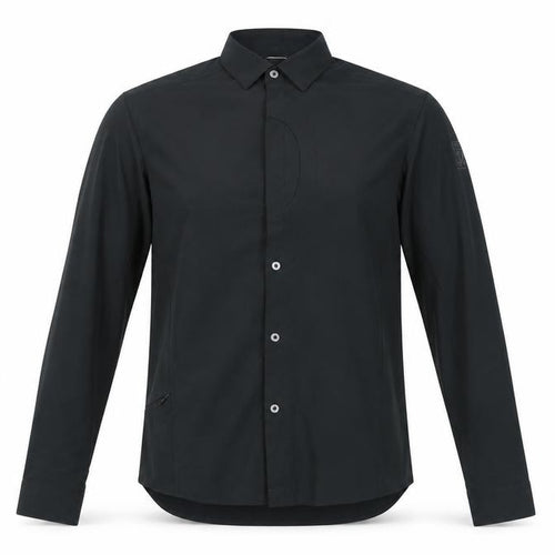 Union 34 Men's Black Slim Fit Long Sleeve Button-Up Shirt S