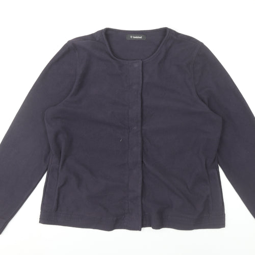 Hawkshead Women’s Blue Fleece Jacket Size 16 Casual Classic